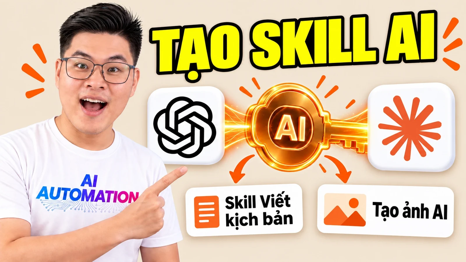 Vinh chia sẻ cách tạo Master Skill Agent cho nội dung và hình ảnh AI