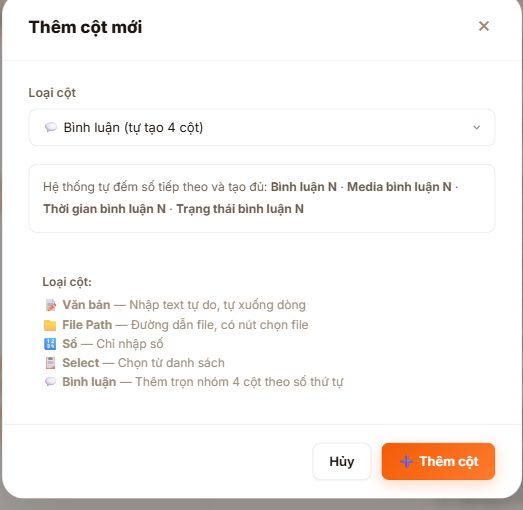 Tự động bình luận